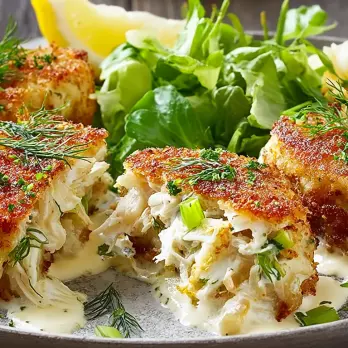 Krabkoekjes met Mosterdsaus