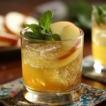 Honing Bourbon Cider Cocktail