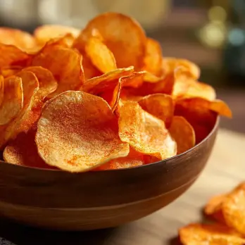 Krokante Barbecue Aardappelchips