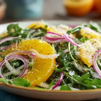 Frisse Sinaasappel-Venkel Salade