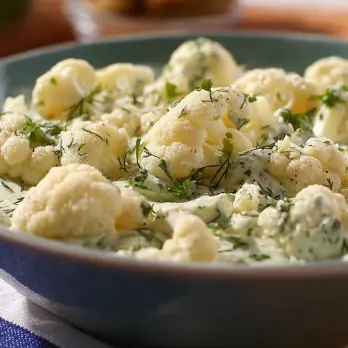 Romige Bloemkoolpuree met Kruiden