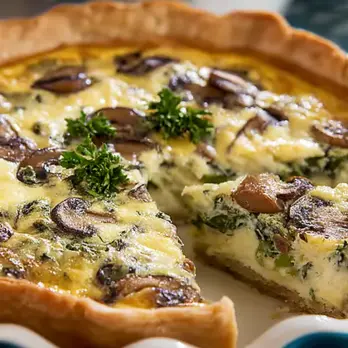 Groente-Kaasquiche met Zelfgemaakt Deeg