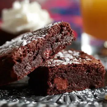 Azteekse Chocolade Brownies met Kaneelslagroom