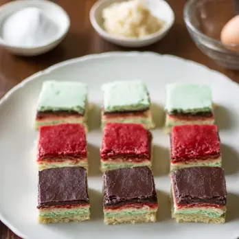 Neapolitaanse Regenboogkoekjes
