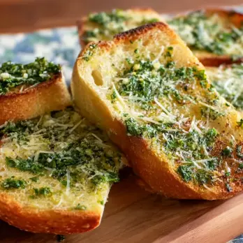 Luxe Knoflookbrood met Verse Kruiden