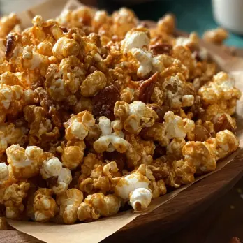 Noten-Karamel Popcorn