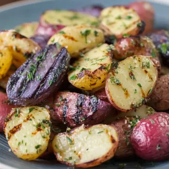 Gegrilde Aardappelen met Dragonboter