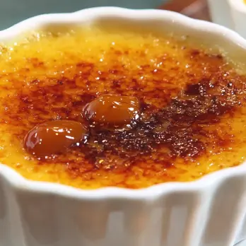 Crème Brûlée met Ahornsiroop
