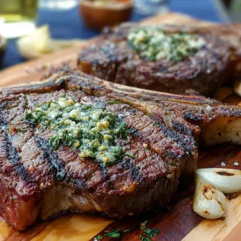 Gegrilde Ribeye met Zelfgemaakte Kruidenkwast