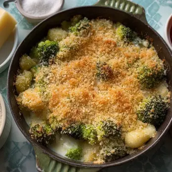 Romige Gnocchi met Kaassaus, Broccoli en Tomaat