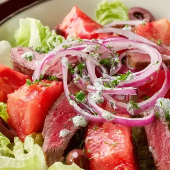 Knapperige Tomaat-Kropsla Salade