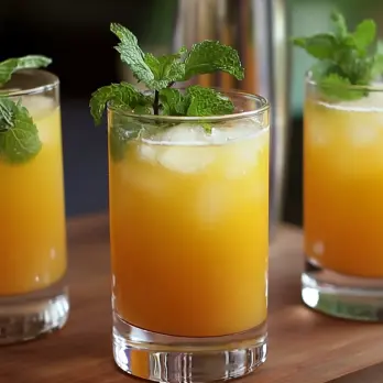 Fuzzy Navel Cocktail uit de Jaren '80