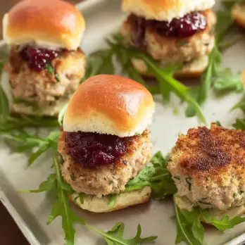 Kalkoen Cranberry Sliders