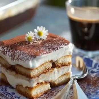 Authentieke Italiaanse Tiramisu zonder Eieren