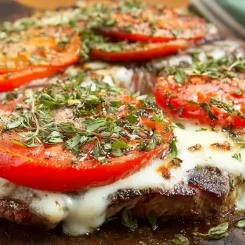 Matambrito a la Pizza – Gegrilde Biefstuk met Kaas en Tomaat