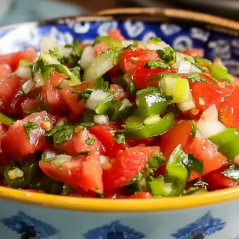 Frisse Tomaat-Jalapeño Salsa