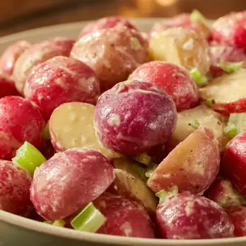 Frisse Aardappelsalade met Citroen en Dijonmosterd