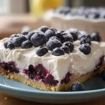 Citroen Blauwe Bessen Cake