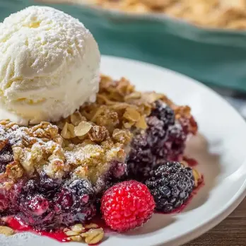 Bessen Crisp Dumpcake