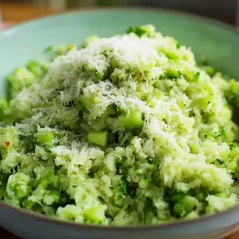 Broccoli Rijst met Knoflook en Citroen