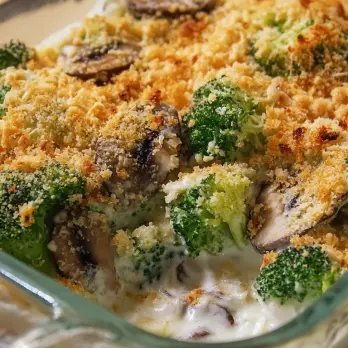 Broccoli Ovenschotel met Kaaskorst