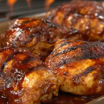 Ovenschotel met BBQ Kip