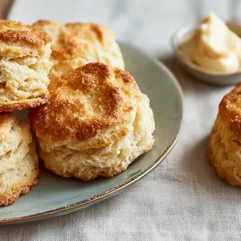 Oma's Knapperige Biscuits met Melasseboter
