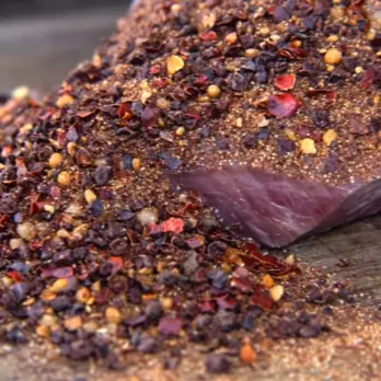 Cacao Nibs Rub voor Gegrilde Tri Tip Steak