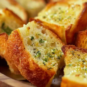 Knapperig Knoflookbrood van het Fornuis