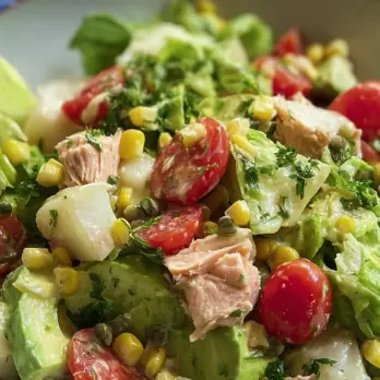 Frisse Zalm en Palmhartensalade