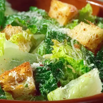 Caesar Salade met Huisgemaakte Dressing